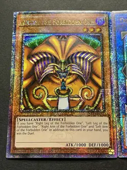 Exodia The Forbidden One Quarter Century Secret Rare + Gilti-Gearfried |YuGiOh! - Image 3