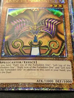 Exodia The Forbidden One | Quarter Century Secret Rare + Rainbow Dragon |YuGiOh! - Image 4