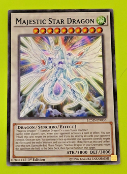 Yu-Gi-Oh Majestic Star Dragon 1st Edition Super Rare LC5D-EN036 Lp - Image 1