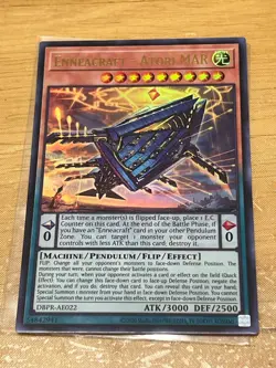 Yugioh Asian English Enneacraft - Atori.MAR DBPR-AE022 Ultra rare NM - Image 1