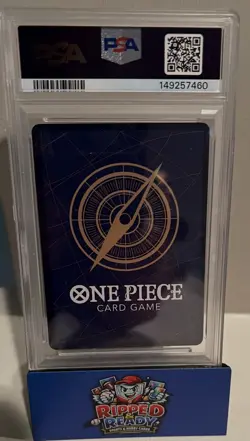 2025 One Piece OP 13 EN Monkey D. Luffy Alternate Art - PSA 9 - Image 2