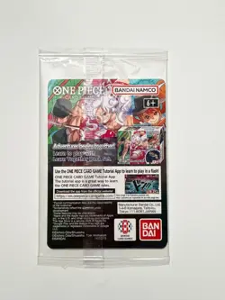 One Piece Monkey D. Luffy US Voyage College Promo Card SEALED Poster & T-Shirt - Image 2