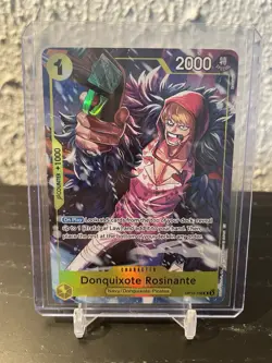 Donquixote Rosinante OP12-108 One Piece Illustration Promo Alt Art NM Pack Fresh - Image 1