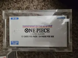 One Piece OP-05 Awakening of the New Era Booster Box ENGLISH w/ acrylic box 810059783546 - Image 2