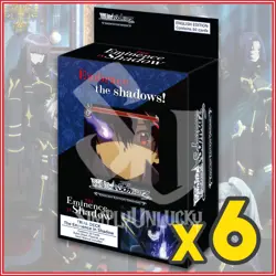WEISS SCHWARZ TCG: The Eminence in Shadow Trial Deck Display ENG Ships 4/24 - Image 1
