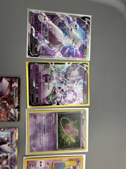 Mew/Mewtwo Pokemon Card Lot Of 8 ( Promo, Holo, EX, And V ) - Image 2
