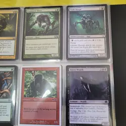 7 Pages of PAUPER Cards Collection in Binder. And 1,000+ Random Magic Cards - Image 3