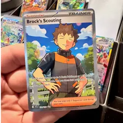 Pokemon Brock's Scouting 179/159 Rare Trainer Regular English Card - Image 1
