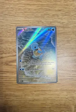 Blastoise Wartortle x2 Squirtle SIR/IR Pokemon Card Lot English 2023, all MINT+ - Image 2