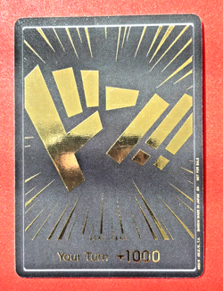 DON!! Card (Black and Gold) Flagship promo - NM [Foil] TCG One Piece - Image 1