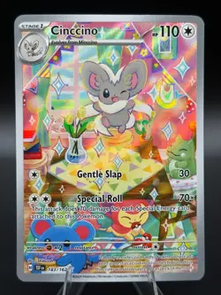 Cinccino 183/162 + Minccino 182/162 Temporal Forces Connecting Art Card Lot NM - Image 4