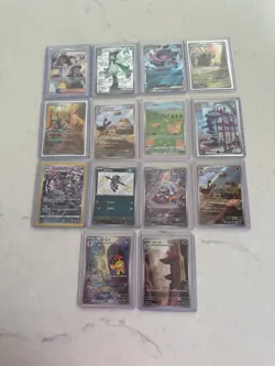 Pokemon Special Illustration Artwork Graphics Holo Card Lot 14 Cards NM Japanese - Image 1