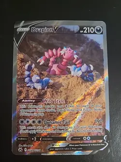 Drapion V - GG49/GG70 - Pokemon Crown Zenith Galarian Gallery Ultra Card NM - Image 1
