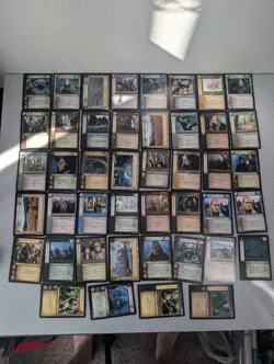The Lord of the Rings TCG Decipher 44 Cards Legolas Faramir Damrod Tharain - Image 1