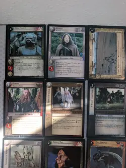 The Lord of the Rings TCG Decipher 44 Cards Legolas Faramir Damrod Tharain - Image 2