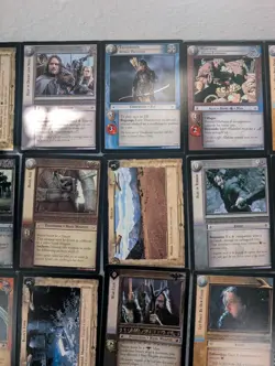 The Lord of the Rings TCG Decipher 44 Cards Legolas Faramir Damrod Tharain - Image 3