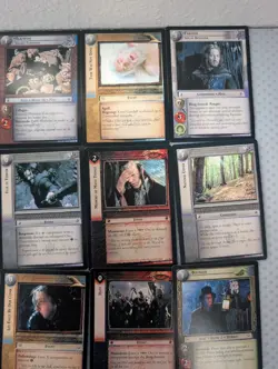 The Lord of the Rings TCG Decipher 44 Cards Legolas Faramir Damrod Tharain - Image 4