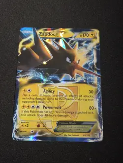 Pokemon TCG Team Plasma Zapdos EX Plasma Storm Holo Ultra Rare Card 48/135 NM - Image 1