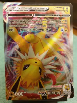 JOLTEON VMAX 051/203 EVOLVING SKIES POKEMON CARD - Image 2