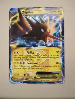 Zapdos EX - 48/135 - Ultra Rare Plasma Storm Set - Pokemon Card - NM - Image 1