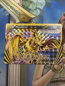 Mandibuzz BREAK - XY182 - Pokemon XY Promo Ultra Rare Card MP - Image 1