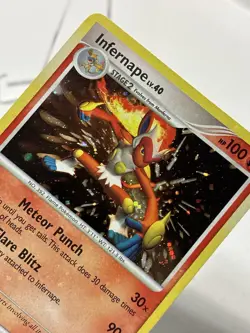 Infernape Holo Rare Diamond and Pearl Pokemon Card 5/130 - Image 5