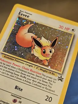 Eevee Holo Promo 11 Pokemon Card Black Star Promo - Image 3