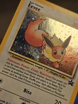 Eevee Holo Promo 11 Pokemon Card Black Star Promo - Image 4