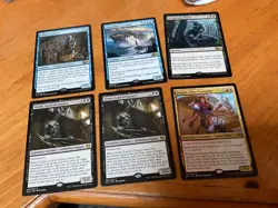 6x mtg mix lot rare mythic foils #20 - Image 1
