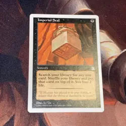 Imperial Seal X1 Mtg Portal Three Kingoms Lp - Image 1