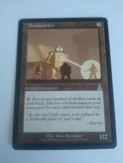 Metalworker MTG, Urza's Destiny, Lightly Played Condition, fast shipping - Image 1