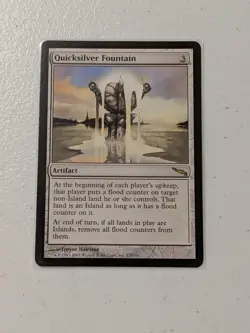 MTG Quicksilver Fountain - Mirrodin NM - Image 1
