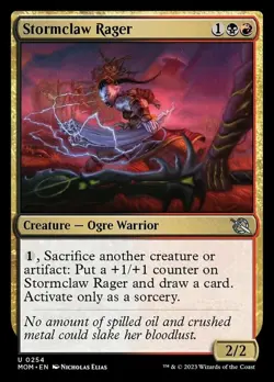 4x Stormclaw Rager NM-Mint, English March of the Machine MTG Magic - Image 1