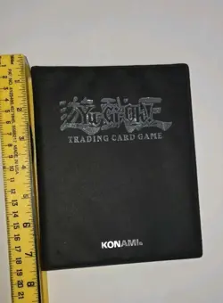 Yu Gi Oh Trading Cards Holder With 14 Plastic Sleeve Pgs Hold 8 Cards/Page 1996 - Image 2