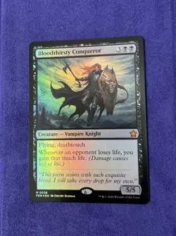 Bloodthirsty Conqueror Foundations Foil - Image 1