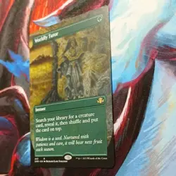 Magic: The Gathering Worldly Tutor Rare Instant #442 Dominaria Remastered 2023 - Image 3