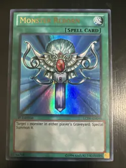 Monster Reborn - LP - LCJW-EN060 - Ultra Rare - 1st Edition - Image 1