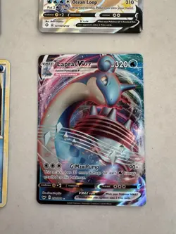 Pokemon Holo Card Lot Lapras 5 Holo Cards V Vmax GX - Image 2