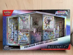 Pokemon TCG Prismatic Evolution Premium Figure Collection Box Sealed Brand New - Image 1