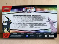 Pokemon TCG Prismatic Evolution Premium Figure Collection Box Sealed Brand New - Image 4