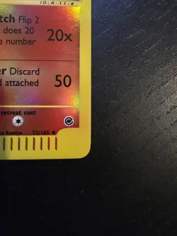 Pokemon TCG 2002 Expedition Charmeleon 73/165 Reverse Holo LP/NM Great Condition - Image 4