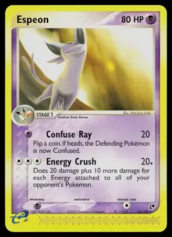Pokemon Card - Espeon Sandstorm 16/100 Rare - Image 1