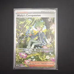 Pokemon TCG Mega Evolutions Wally's Compassion 186/132 Full Art Holo - Image 1