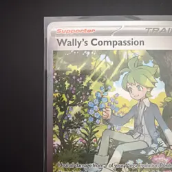 Pokemon TCG Mega Evolutions Wally's Compassion 186/132 Full Art Holo - Image 5