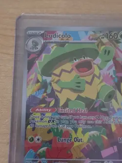 Pokemon TCG Ludicolo 095/094 Me02: Phantasmal Flames Holo NM Pack FRESH - Image 3