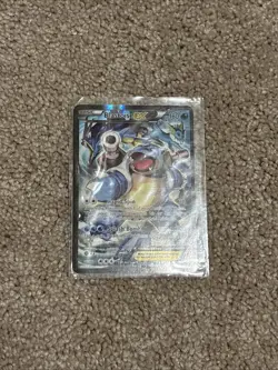 2016 POKEMON XY BLACK STAR PROMO RED & BLUE COLLECTION FULL ART/BLASTOISE EX - Image 1