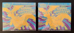 2x Pokemon TCG Ascended Heroes Elite Trainer Box Factory Sealed Box Slight Tear - Image 1