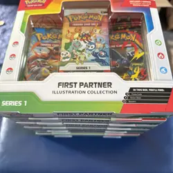 Pokemon First Partner Collection Box - Series 1 IN HAND, New & Sealed x 6 boxes - Image 1