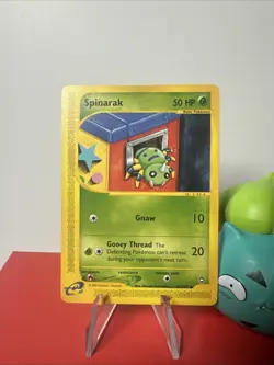 Spinarak 62/147 Aquapolis Uncommon Pokemon TCG - Image 1