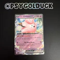 Lillie's Clefairy EX 056/159 - Journey Together - English - Pokemon TCG A10 - Image 1